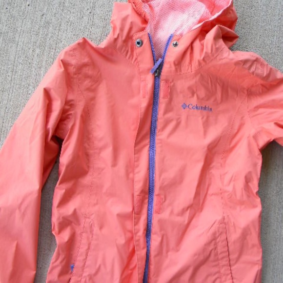 Girls Columbia Omnitech Rain-jacket - Picture 4 of 11